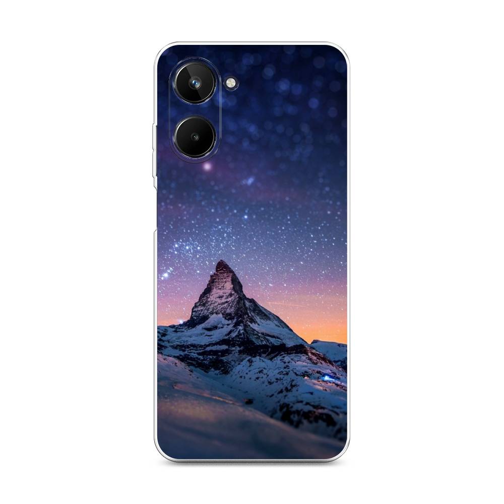 

Чехол Awog на Realme 10 4G "Ночные пейзажи 5", Фиолетовый, 2512150-4