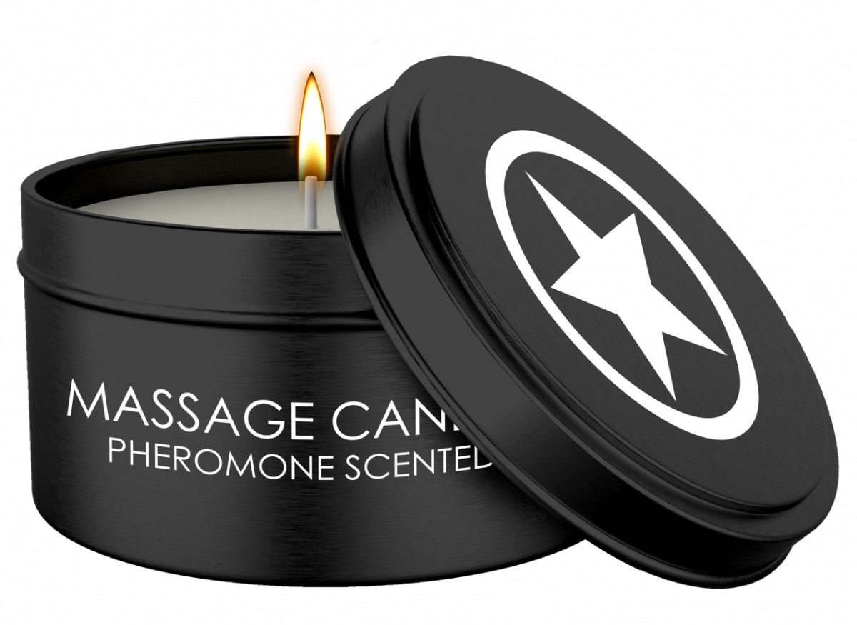 фото Массажная свеча shots media bv massage candle pheromone scented с феромонами 100 г