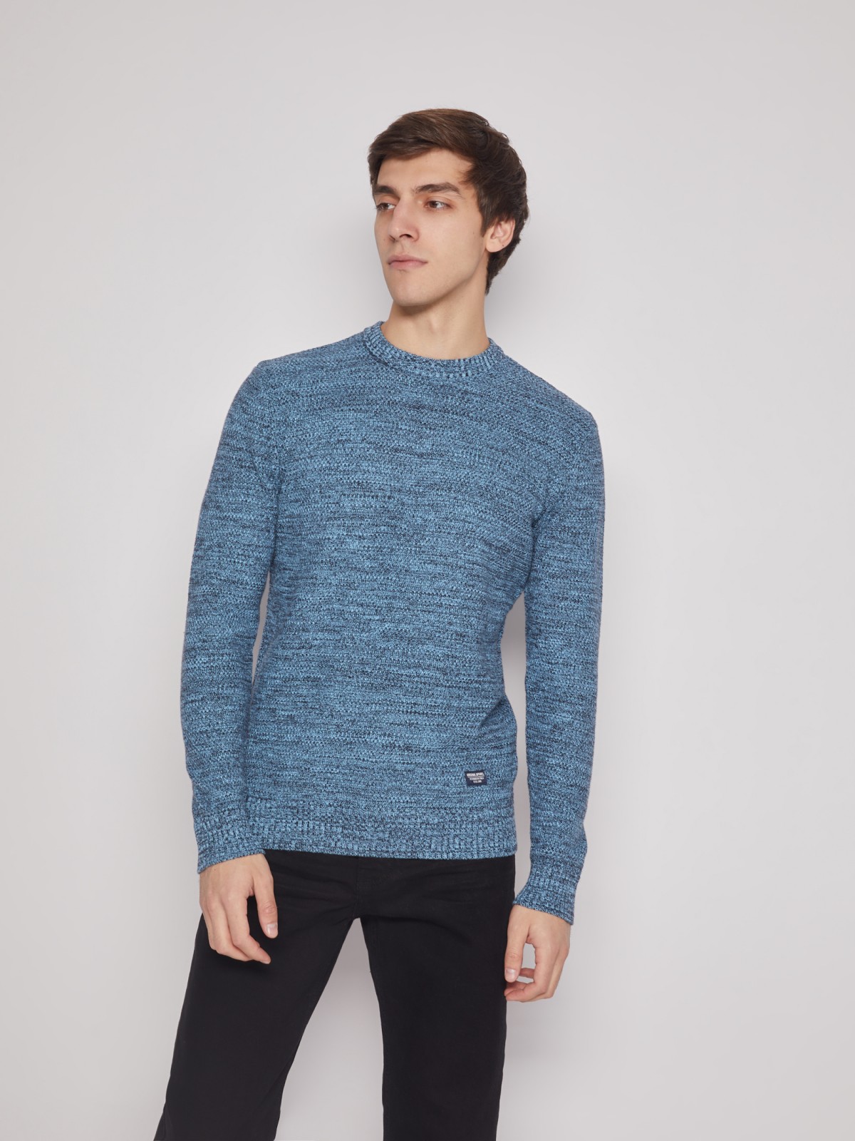 

Джемпер мужской 012116165033 Zolla синий 2XL, 012116165033
