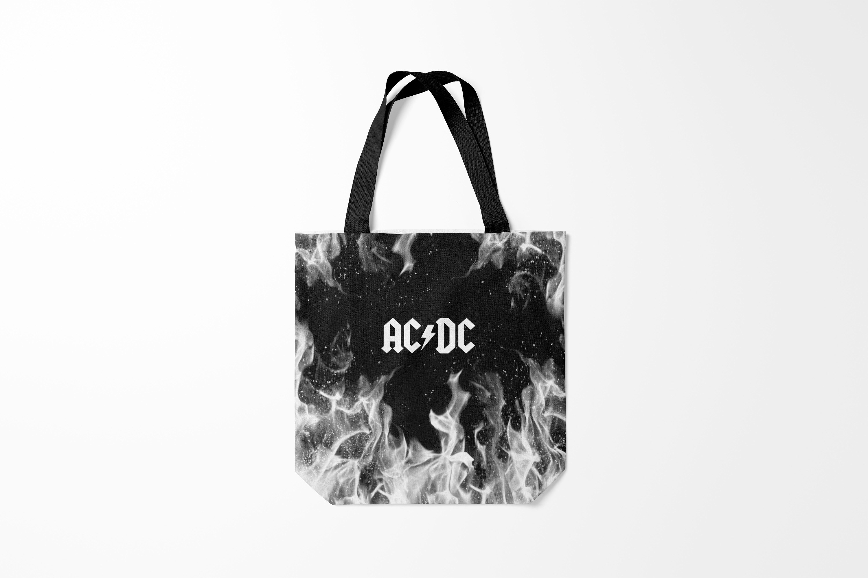

Сумка шoппер унисекс Burnettie AC/DC AC DC АС ДС Z, черный, AC/DC AC DC АС ДС Z