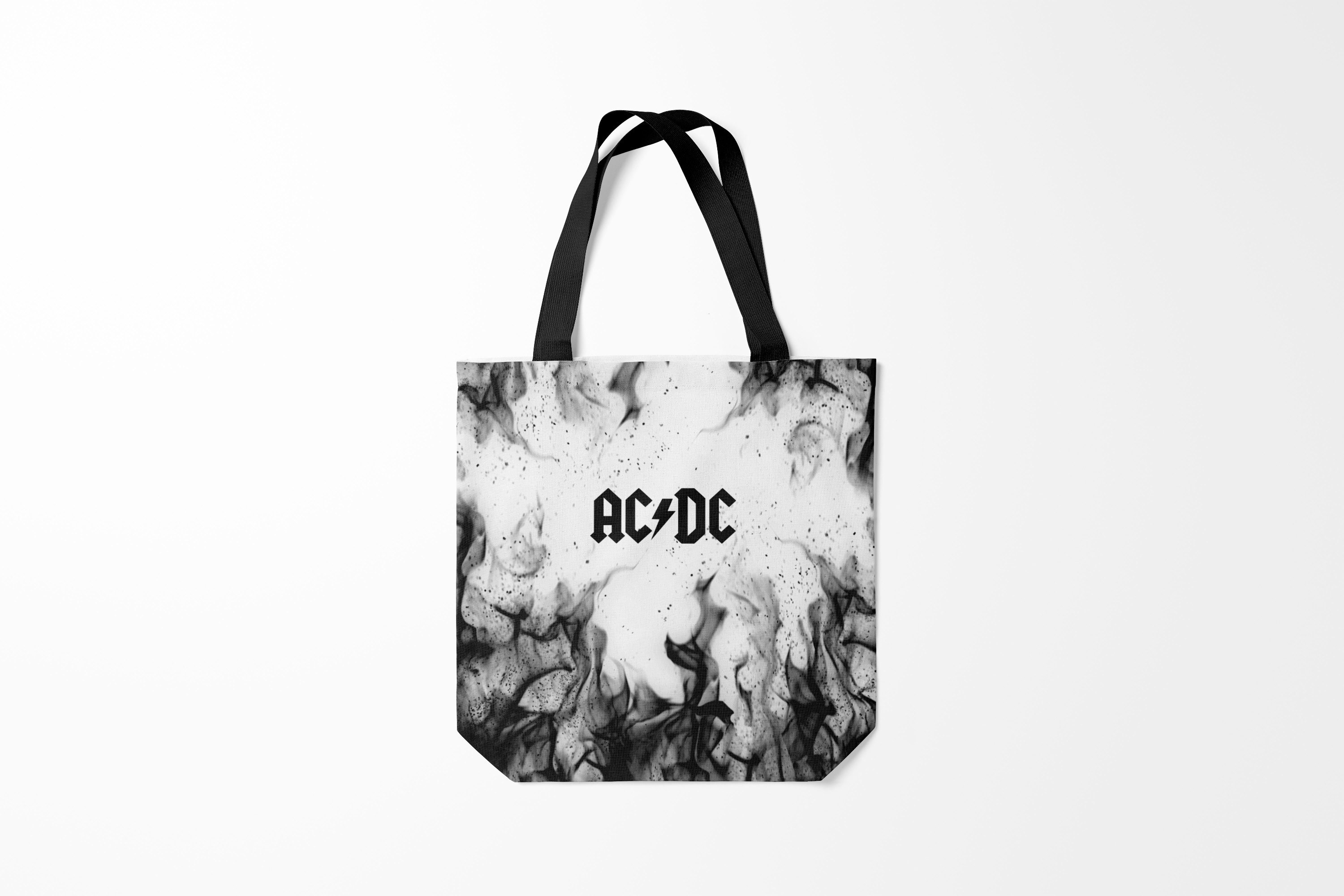 

Сумка шoппер унисекс Burnettie AC/DC АС/ДС Z, серый, AC/DC АС/ДС Z