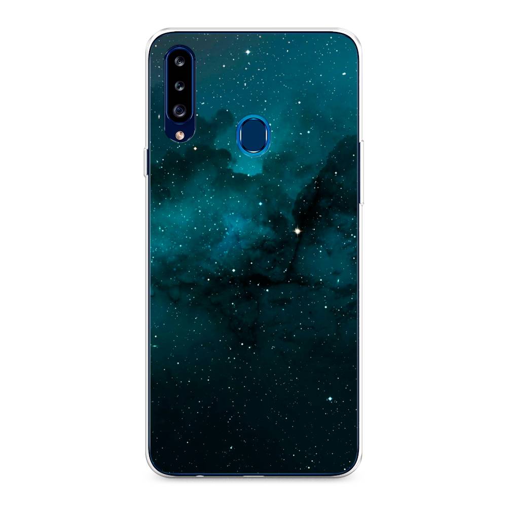 

Чехол на Samsung Galaxy A20s "Синий космос", 2100850-2