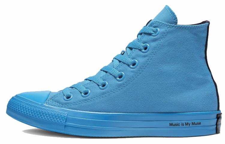 

Кеды унисекс Converse All Star High Top голубые 36 EU, Голубой, All Star High Top