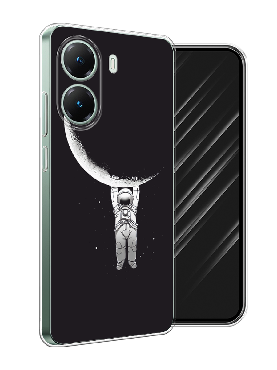 

Чехол Awog на Poco X7 Pro "Космонавт", Белый;черный, 324050-1
