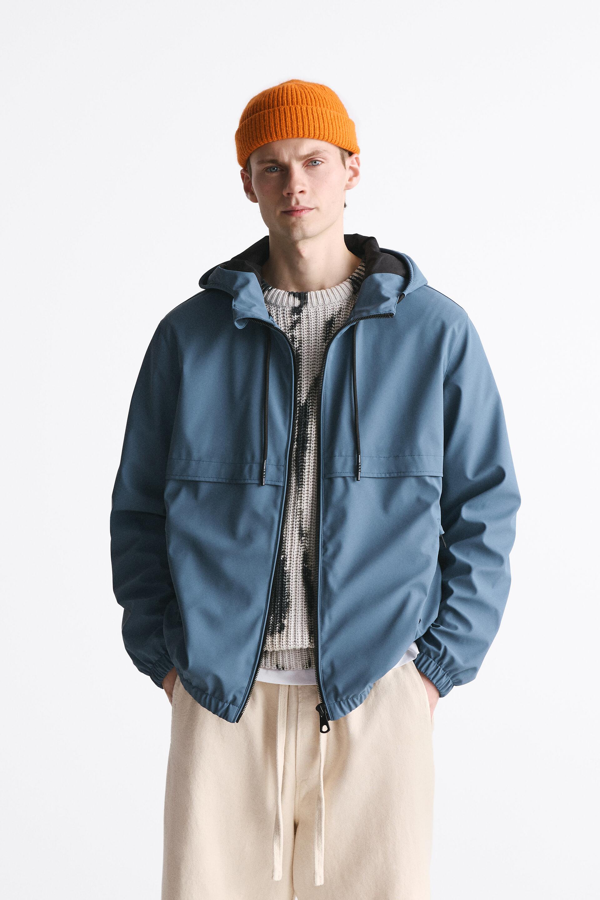 

Ветровка мужская ZARA 08281311 синяя XL (доставка из-за рубежа), Синий, 08281311