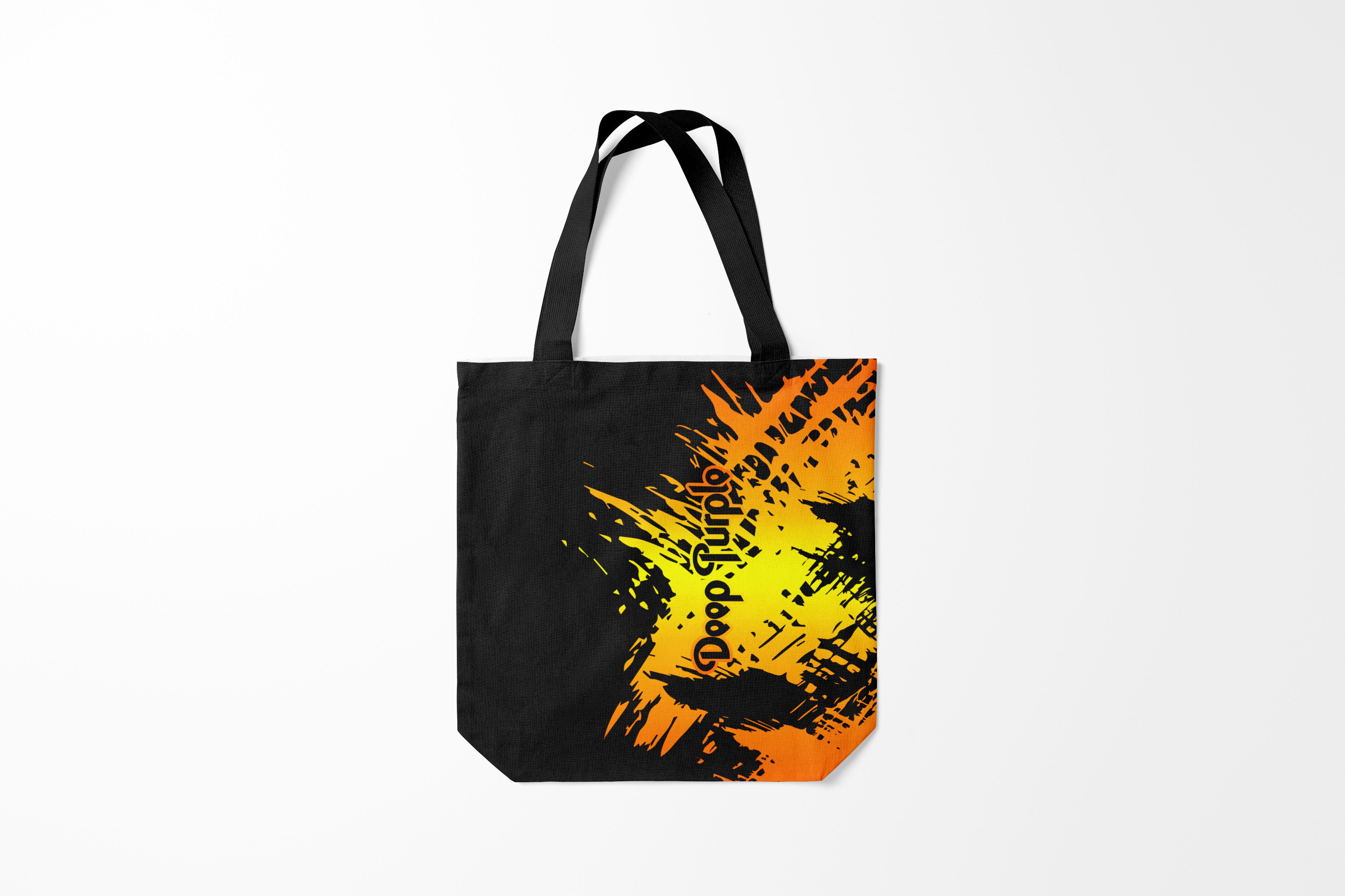 

Сумка шoппер унисекс Burnettie Deep Purple, черный, Deep Purple