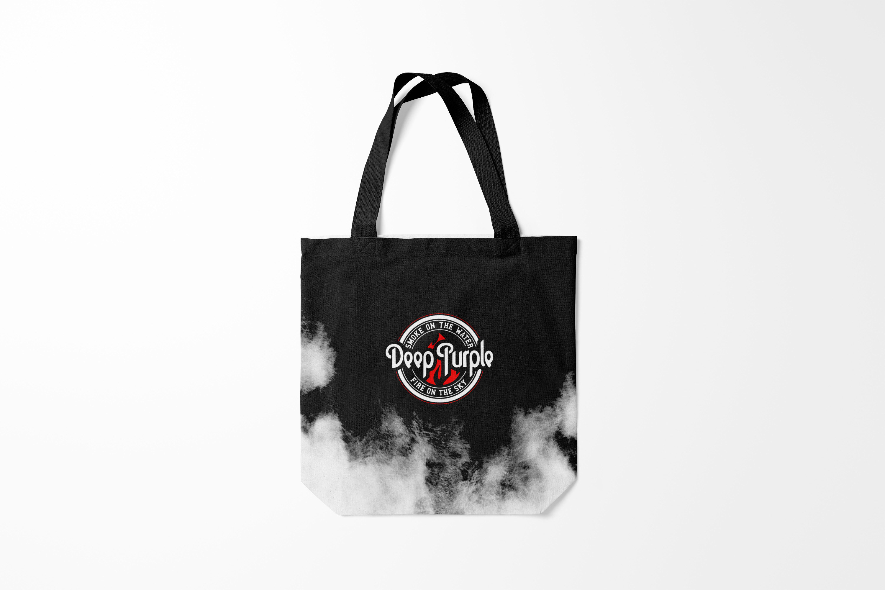 

Сумка шoппер унисекс Burnettie Deep Purple, черный, Deep Purple