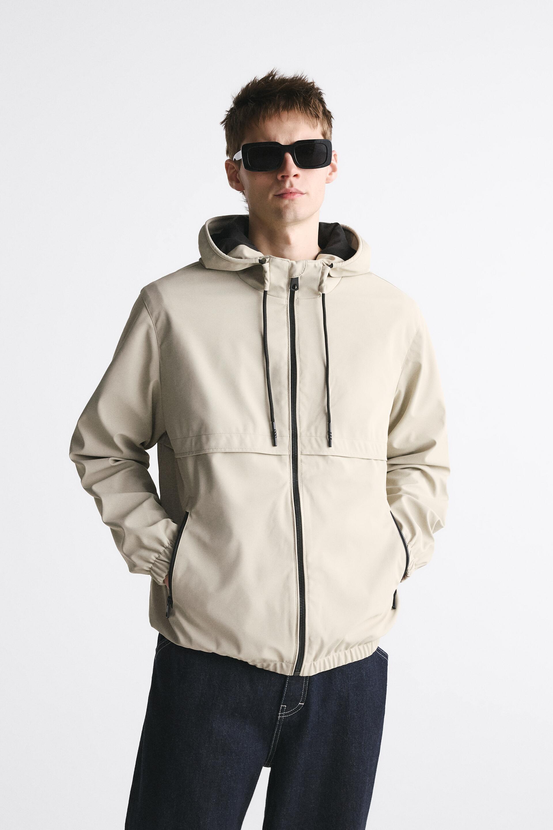 

Ветровка мужская ZARA 08281311 бежевый S (доставка из-за рубежа), 08281311