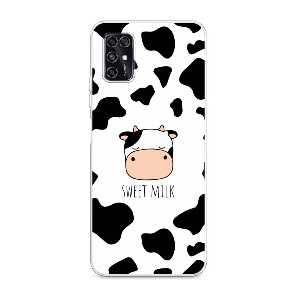 

Чехол для ZTE Blade V2020 Smart "Sweet milk", Розовый;белый;черный, 133850-1