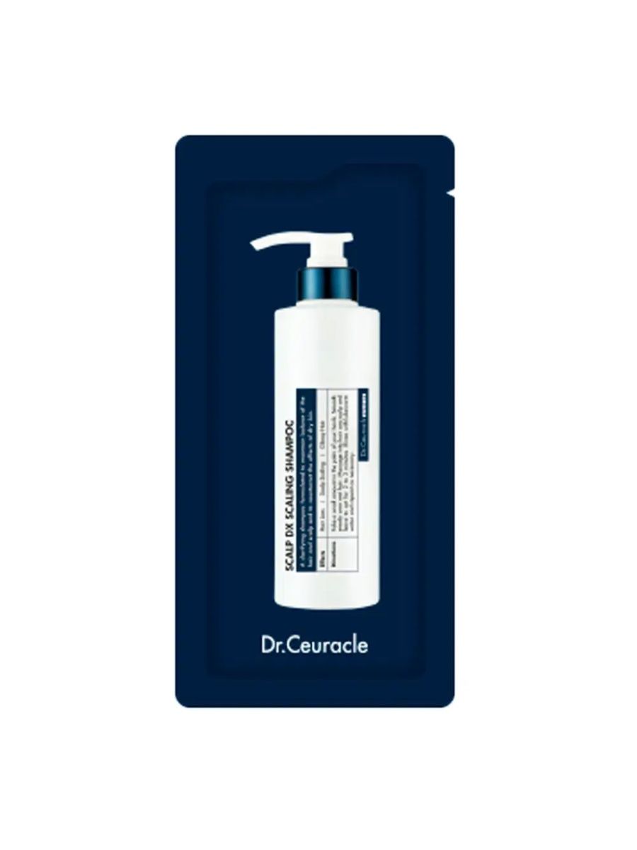 

Шампунь DR.CEURACLE, Scalp DX Scaling Shampoo, KT-8806133614341
