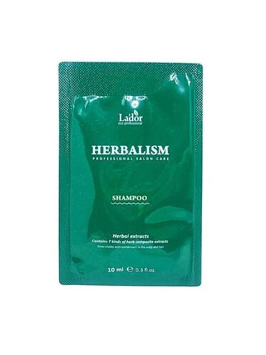 фото Шампунь la'dor, herbalism shampoo, 10 мл