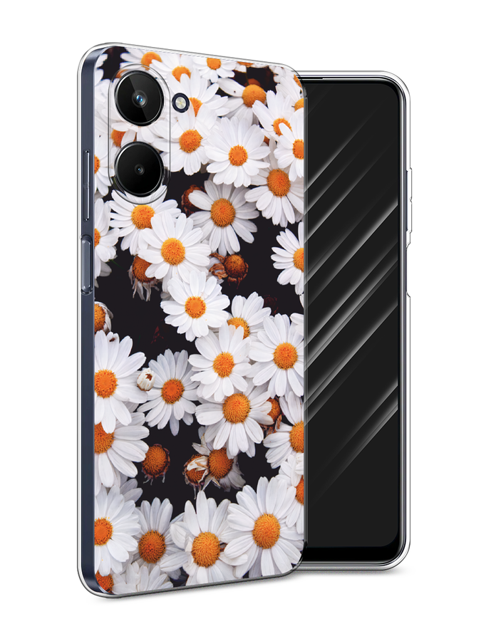 

Чехол Awog на Realme 10 4G "Ромашковое поле", Белый, 2512150-4