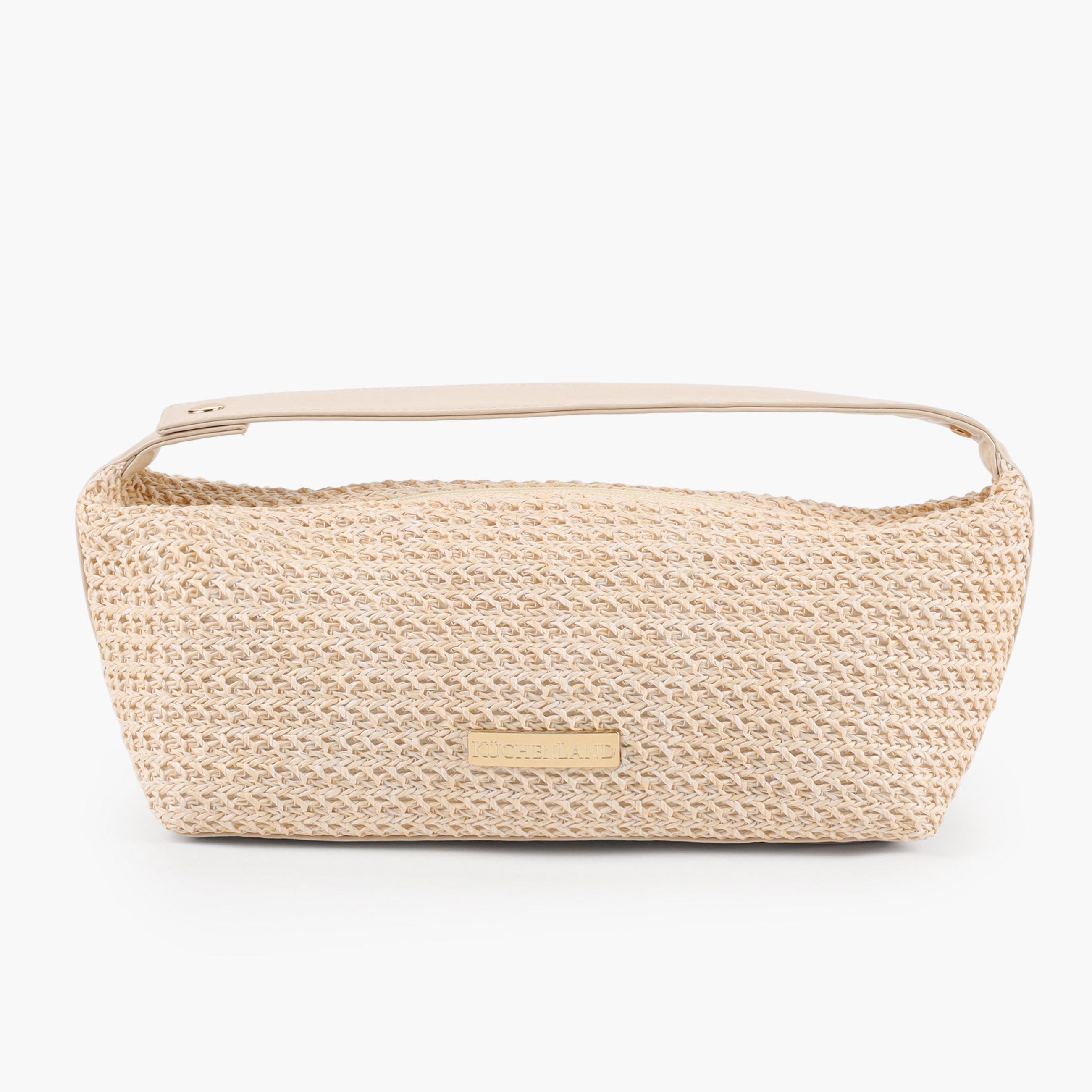 

Косметичка Kuchenland KL-00001672 бежевая 26x12, Бежевый, KL-00001672