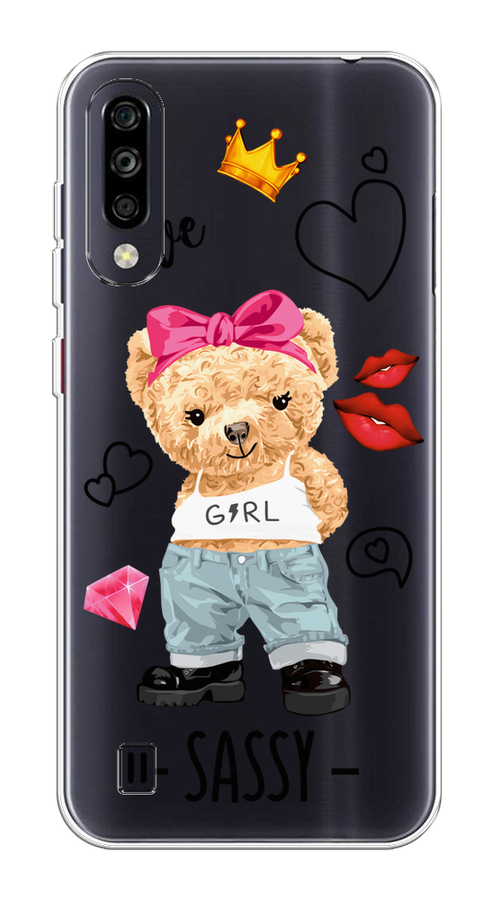 

Чехол на ZTE Blade A7 (2020) "Sugar Mommy", Голубой;белый;розовый, 133750-6