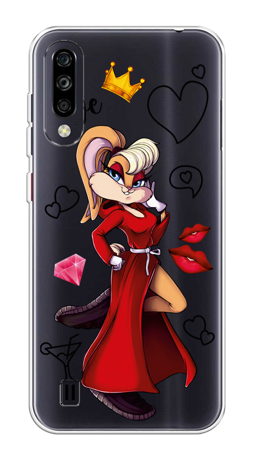 

Чехол на ZTE Blade A7 (2020) "Rich Lola Bunny", Красный;бежевый;оранжевый, 133750-6