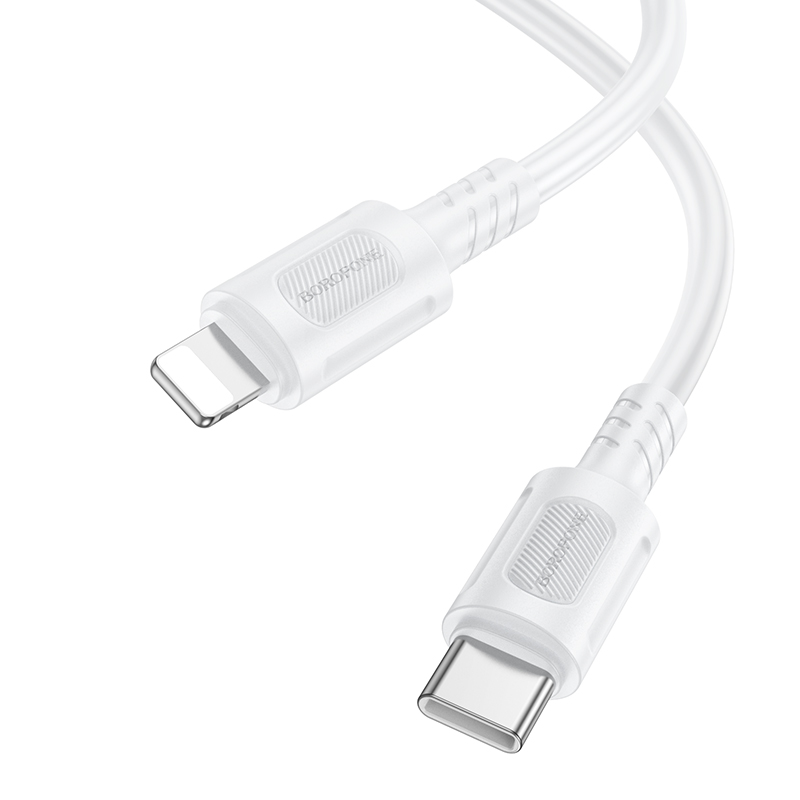 

Кабель Lightning-USB Type-C BOROFONE BX111ai 1м белый, BX111ai