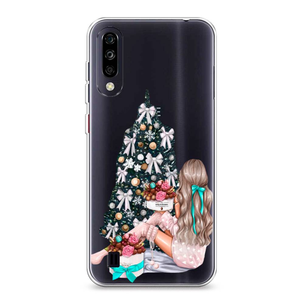 

Чехол для ZTE Blade A7 (2020) "New Year", Зеленый;бежевый;голубой, 133750-5
