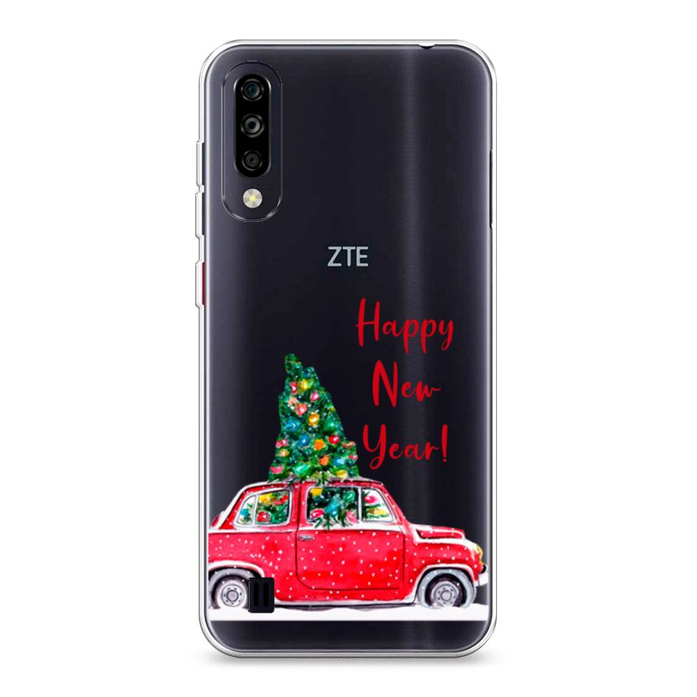 

Чехол для ZTE Blade A7 (2020) "Happy New Year", Красный;зеленый, 133750-5
