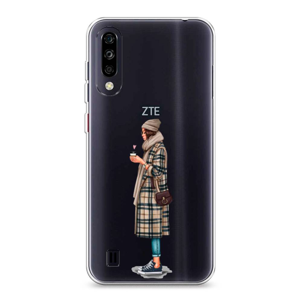 

Чехол для ZTE Blade A7 (2020) "Утренний кофе", Коричневый;бежевый, 133750-6