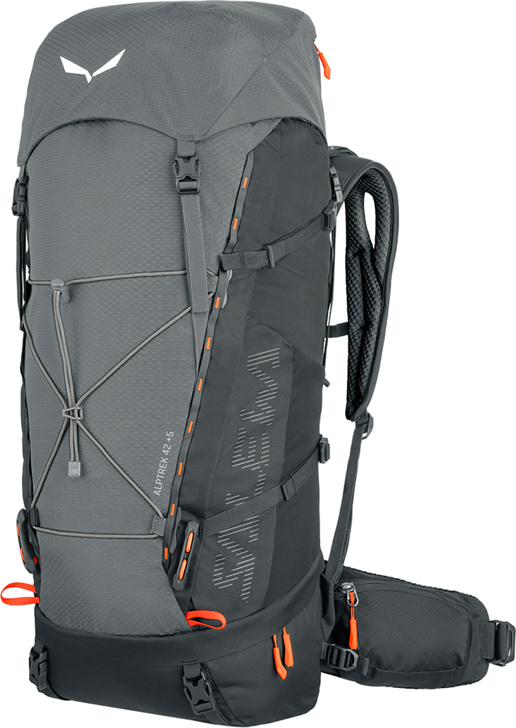 

Рюкзак Salewa Alptrek 42 + 5 Bp 23/24, Quiet Shade, Серый, Alptrek 42 + 5 Bp (23/24)