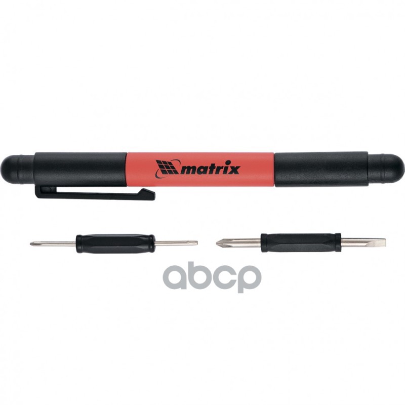 Ручка-Отвертка С Комбинированными Битами Для Точных Работ, Ph0, Ph000 Sl 1.5, Sl3 Crv Matr отвертка ручка для точных работ ремоколор