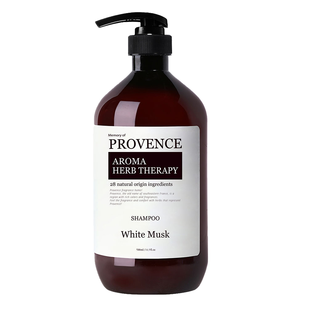 фото Шампунь для всех типов волоc memory of provence white musk, 500 мл 7800195 nobrand