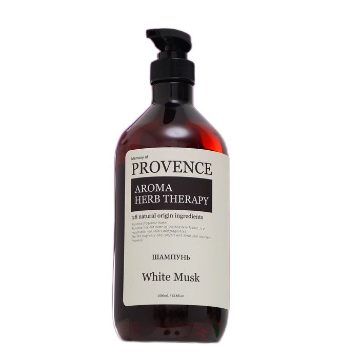 фото Шампунь для всех типов волоc memory of provence white musk, 1000 мл 7800194 nobrand