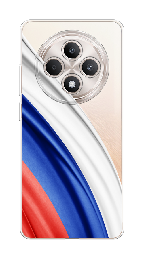 

Чехол на Oppo Reno 12F "Флаг России уголок", Белый;синий;красный;прозрачный, 2517850-1