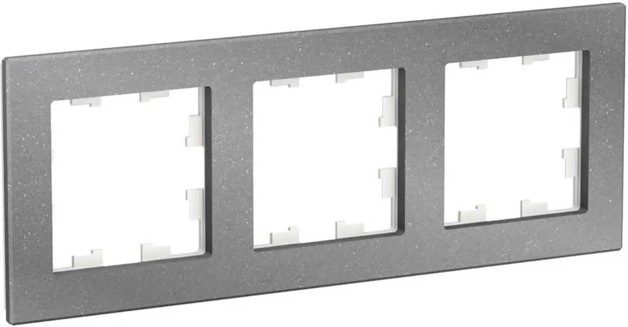 

Рамка Schneider Electric AtlasDesign ATN343203 наклад. 3x гориз.мон. мрамор серый (упак.:1