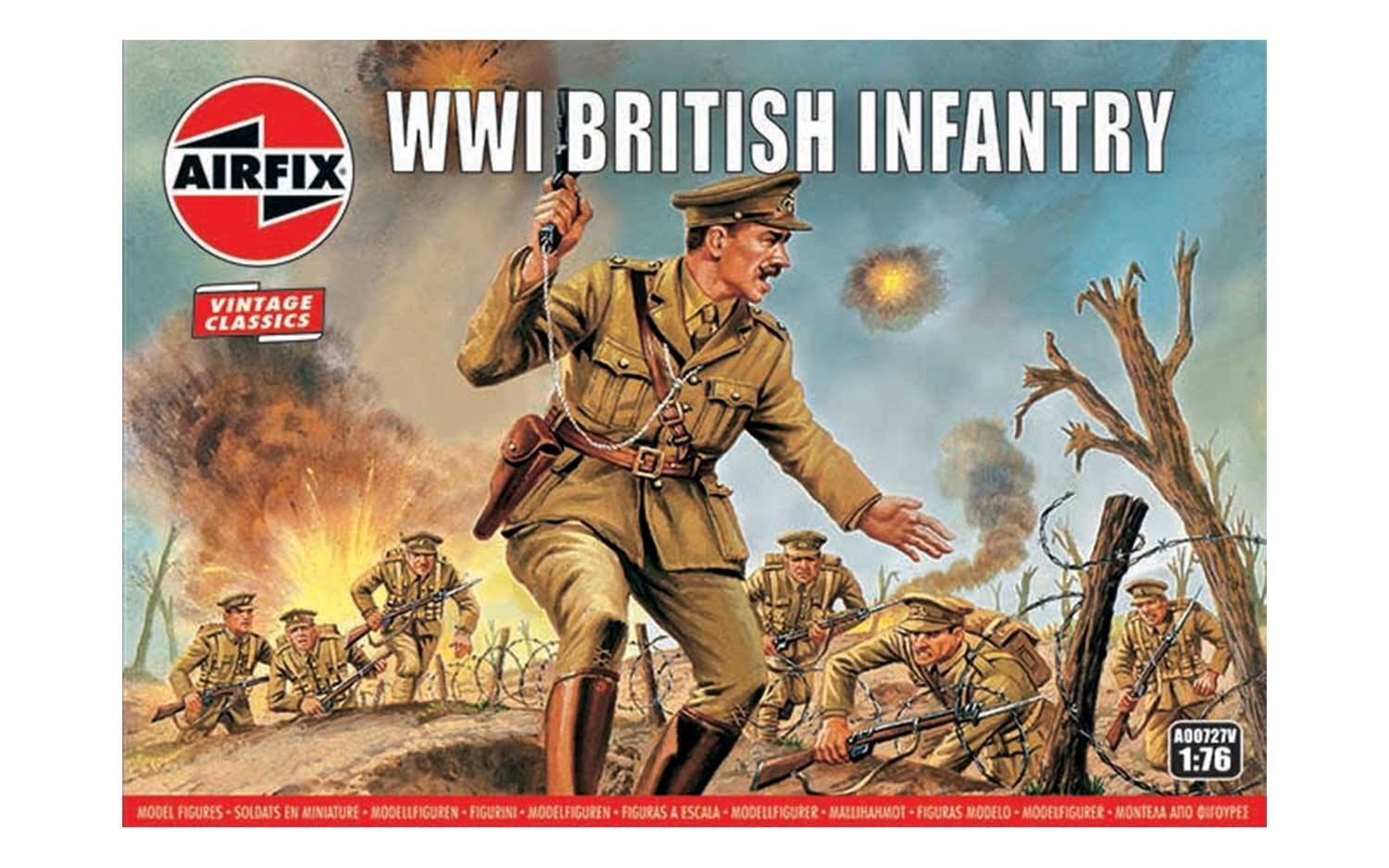 

A00727V Фигуры WWI British Infantry
