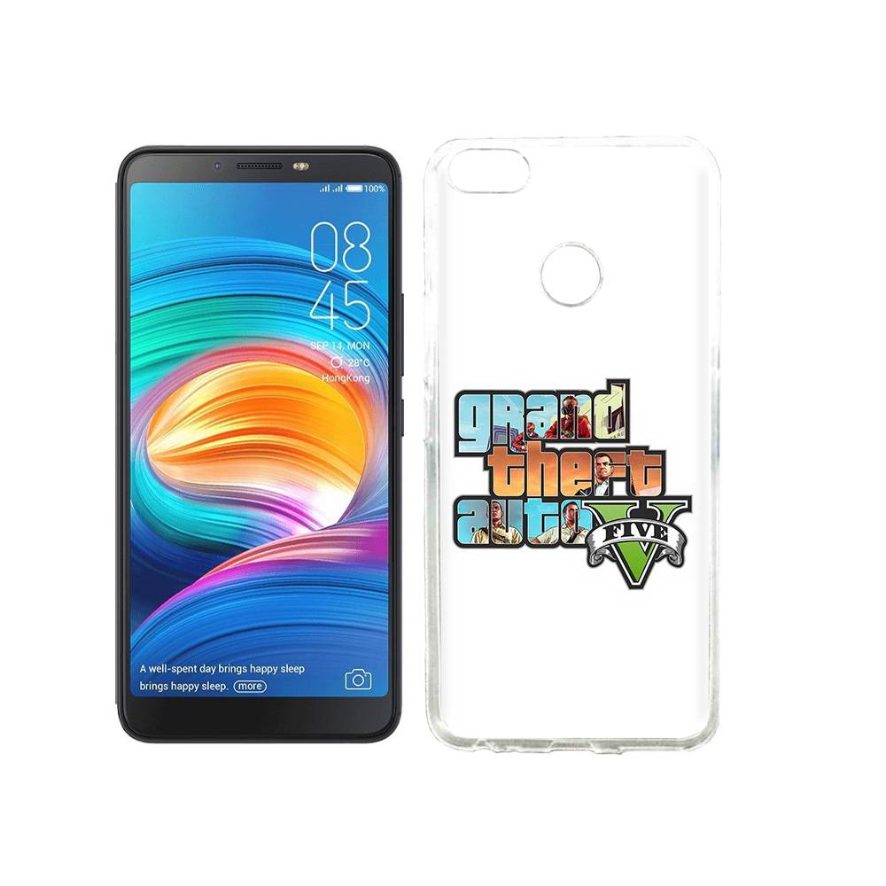 

Чехол MyPads Tocco для Tecno Camon X ГТА, Прозрачный, Tocco