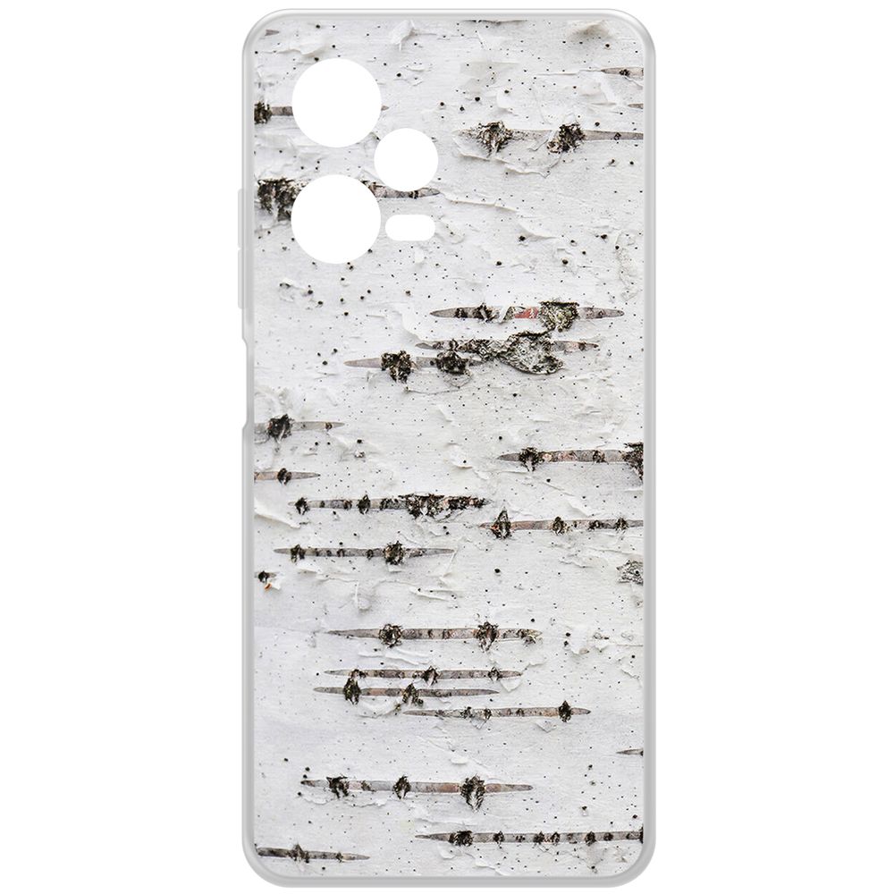 

Чехол-накладка Krutoff Clear Case Березка для Xiaomi Redmi Note 12 Pro 5G, Прозрачный