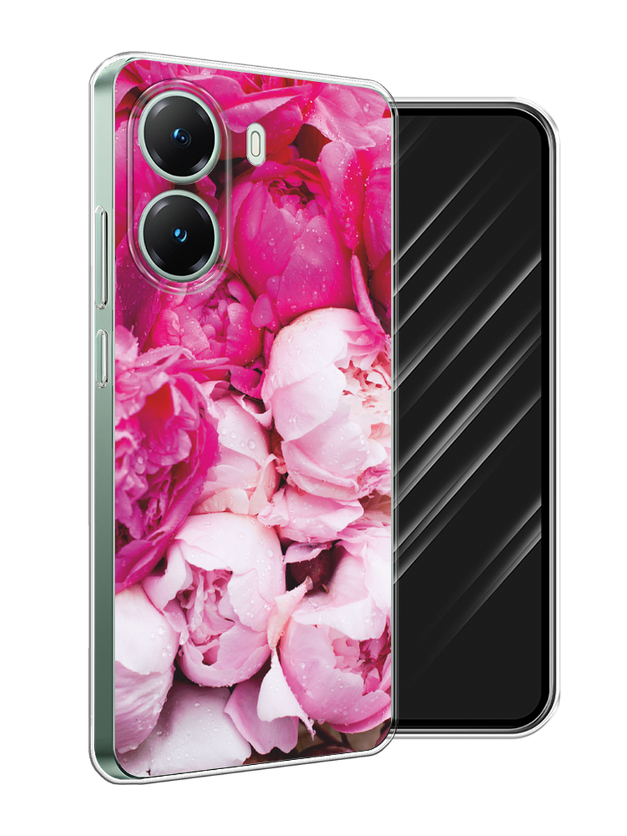 

Чехол Awog на Poco X7 Pro "Пионы розово-белые", Белый;розовый, 324050-1