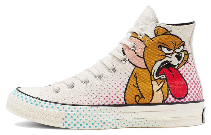 

Кеды унисекс Converse 1970s chuck taylor all star tom jerry белые 35 EU, Белый, 1970s chuck taylor all star tom jerry