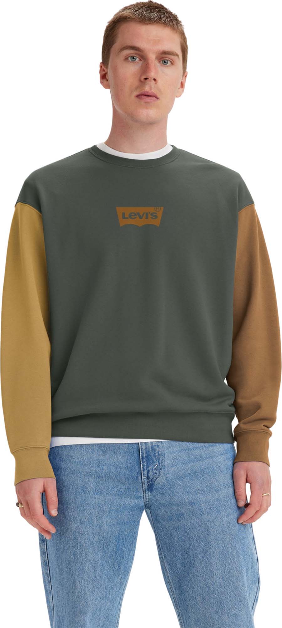 

Свитшот мужской Levi's 38712-0129 зеленый L, 38712-0129
