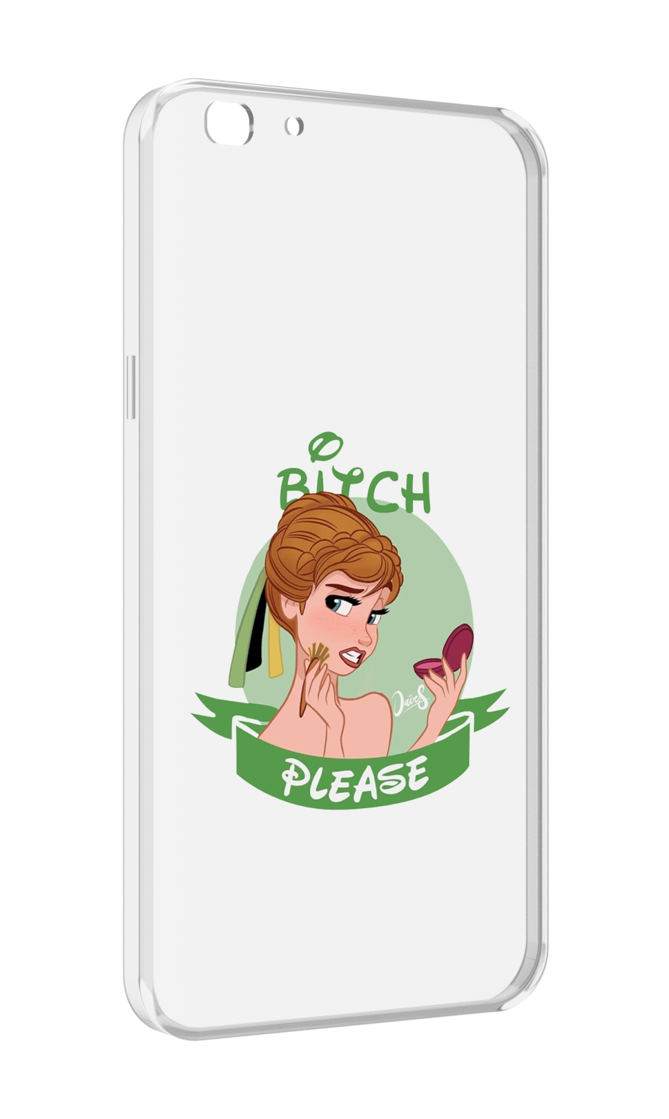 

Чехол MyPads принцесса-Анна женский для Oppo A77/F3 (2017 год), Прозрачный, Tocco