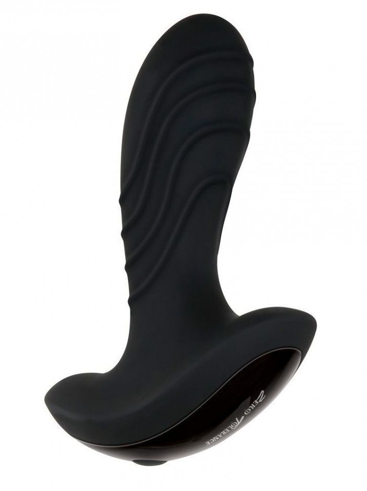 Вибростимулятор простаты Zero Tolerance The Gentleman черный 8 см