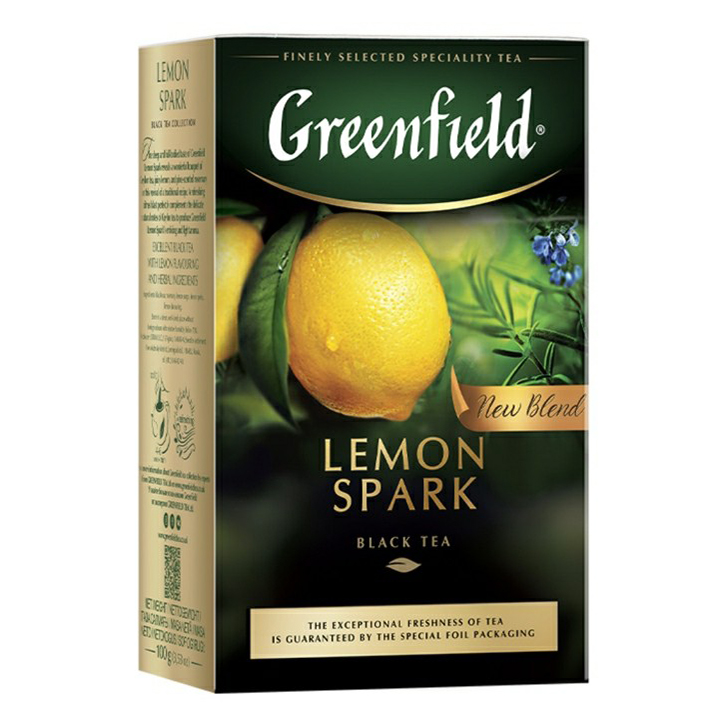 Чай черный Greenfield Lemon Spark листовой 100 г