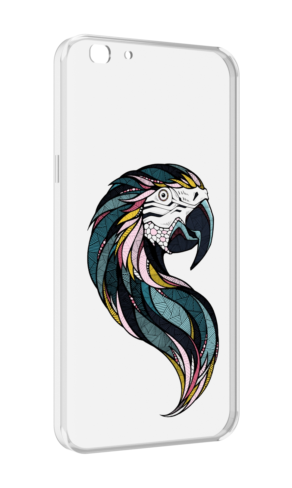 

Чехол MyPads полупопугай для Oppo A77/F3 (2017 год), Прозрачный, Tocco