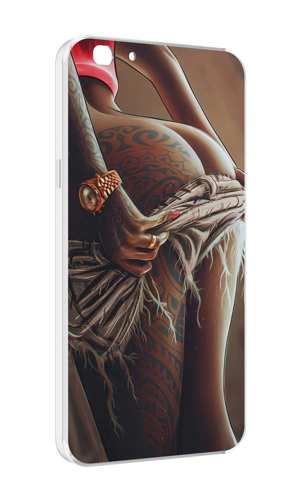 

Чехол MyPads полуголая девушка фотография женский для Oppo A77/F3 (2017 год), Прозрачный, Tocco