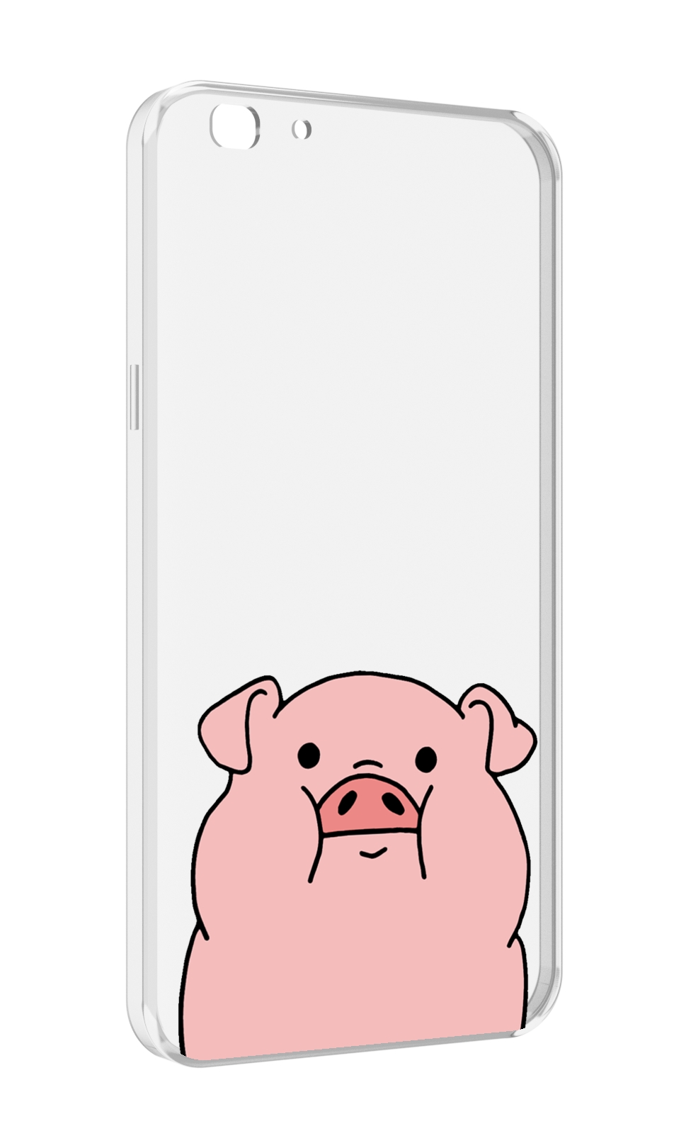 

Чехол MyPads полная-свинья для Oppo A77/F3 (2017 год), Прозрачный, Tocco