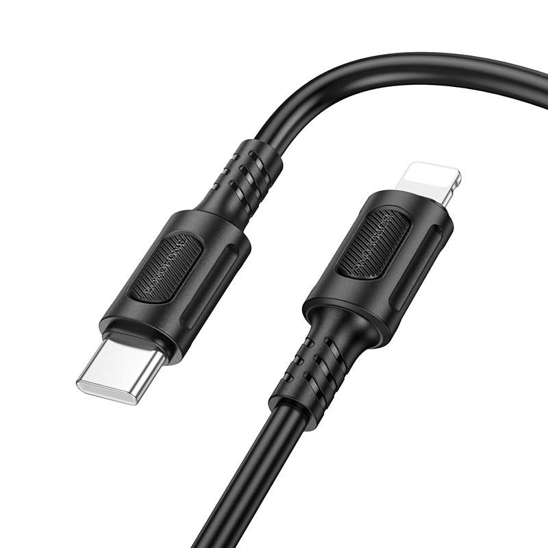 

Кабель Lightning-USB Type-C BOROFONE BX111ai 1м черный, BX111ai