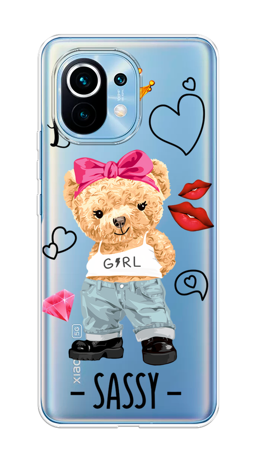 

Чехол на Xiaomi Mi 11 "Sugar Mommy", Голубой;белый;розовый, 39450-6