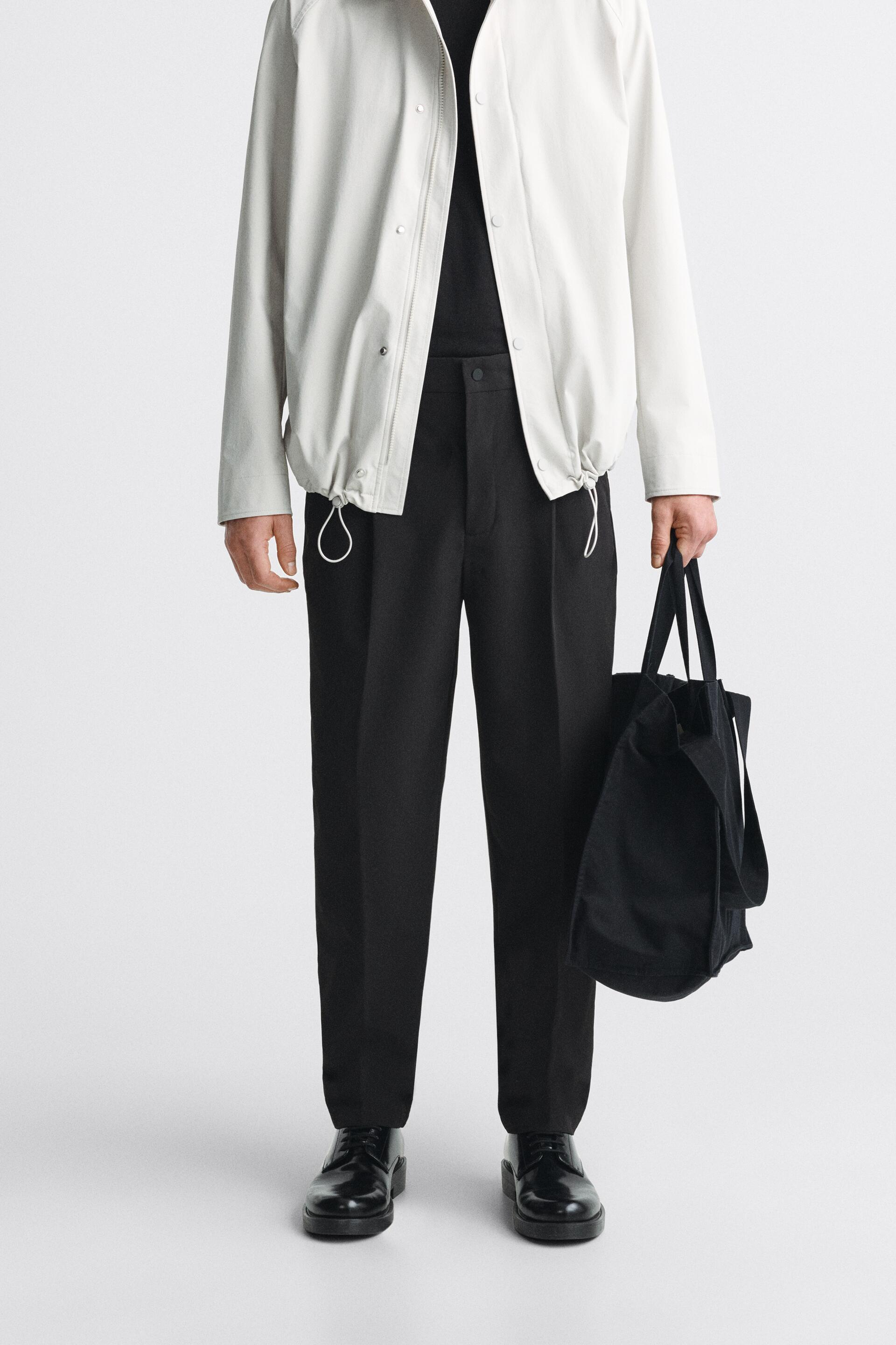 

Брюки мужские ZARA 07380702 черные L (доставка из-за рубежа), Черный, 07380702