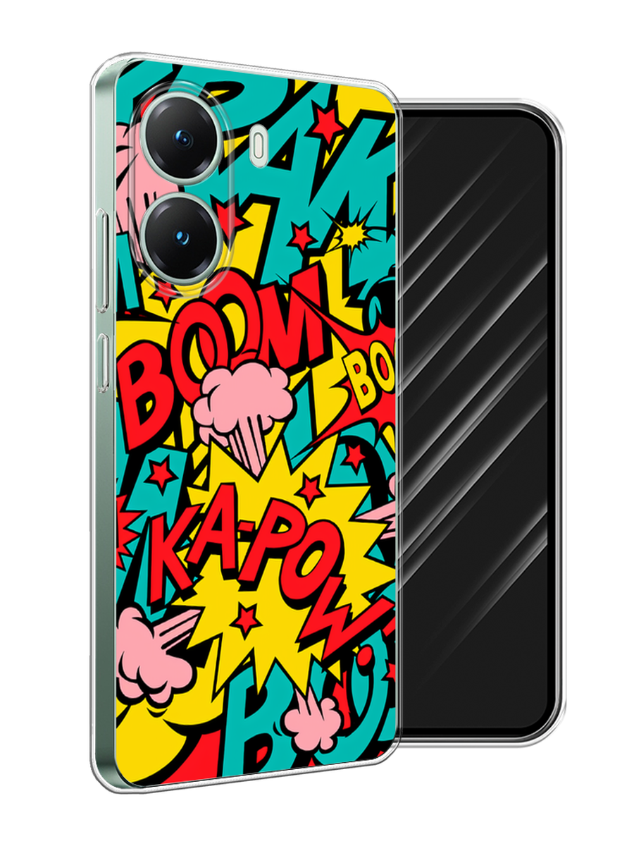 

Чехол Awog на Poco X7 Pro "Постер pop art", Бирюзовый;желтый;красный, 324050-1