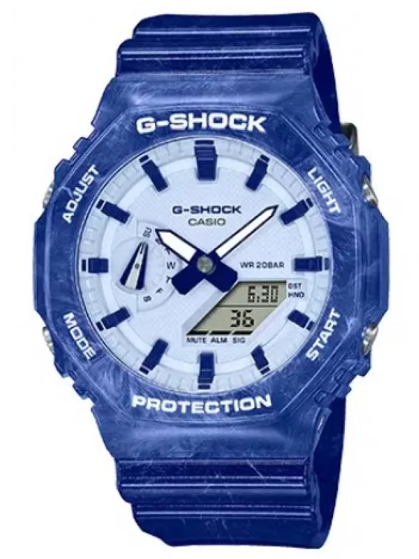 

Наручные часы мужские Casio GA-2100BWP-2A, GA-2100BWP-2A