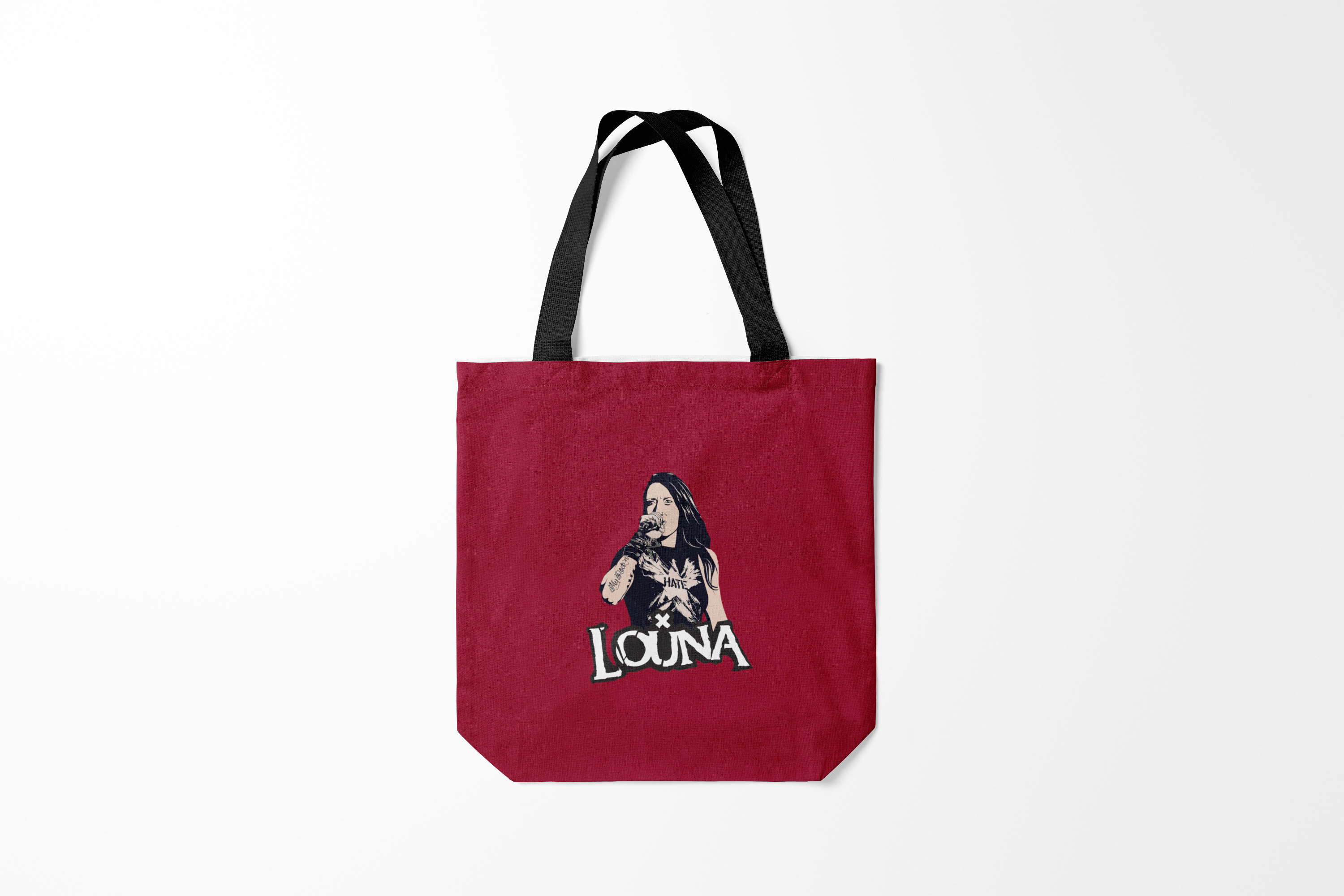 

Сумка шoппер унисекс Burnettie Louna, черный, Louna