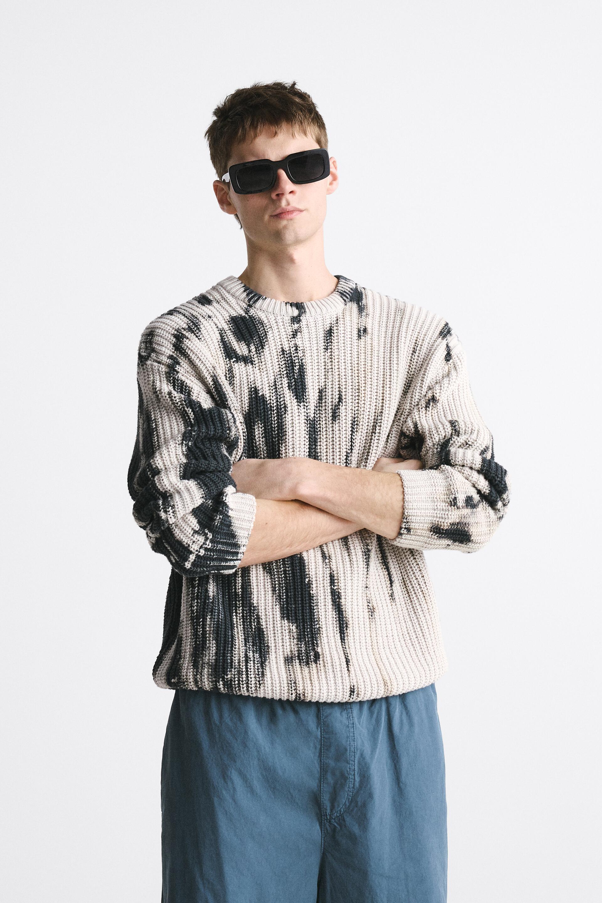 

Джемпер мужской ZARA 07140405 белый XL (доставка из-за рубежа), 07140405