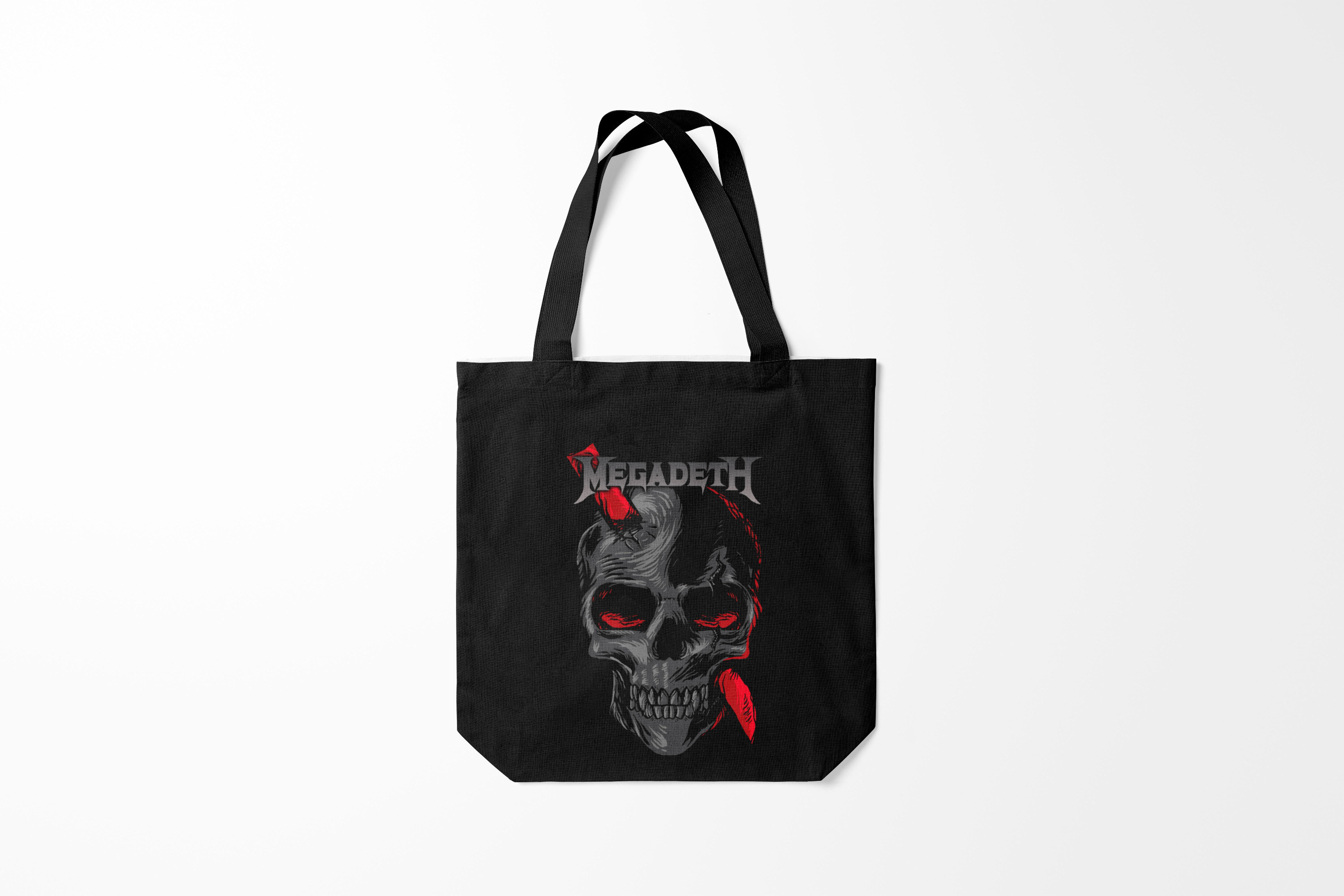 

Сумка шoппер унисекс Burnettie Megadeth, черный, Megadeth