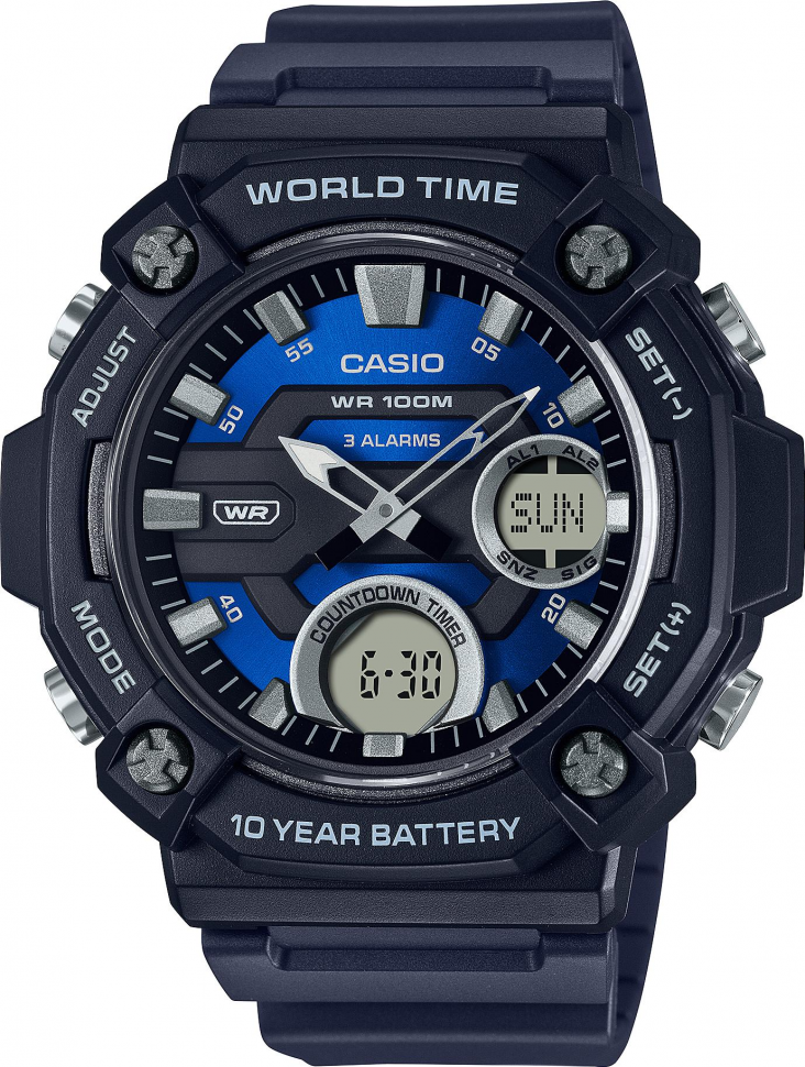 

Наручные часы мужские Casio AEQ-120W-2A, AEQ-120W-2A